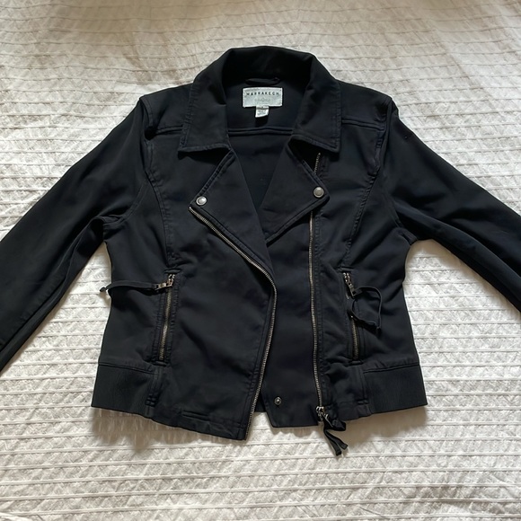 Anthropologie MARRAKECH Biker Style Jacket - Picture 6 of 11